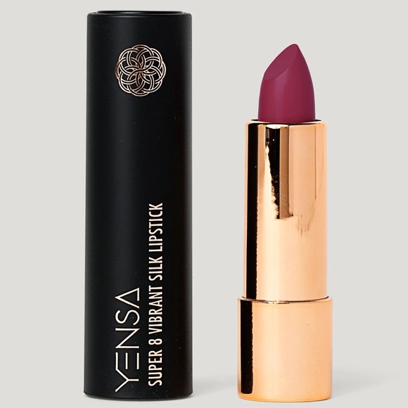 Yensa Super 8 Vibrant Silk Lipstick-Noble. Dark, Tint, Shade, Flirt, Sexy, Lips - Picture 1 of 6
